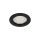 Kanlux Gx5,3, 12V, IP20, Ø83 mm, matt fekete, alumínium házas, kerek, mennyezeti spot lámpatest, VIDI