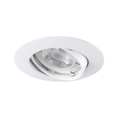 Kanlux Gx5,3, 12V, IP20, Ø88 mm, matt réz, alumínium házas, kerek, 15°-ban állítható mennyezeti spot lámpatest, LUTO