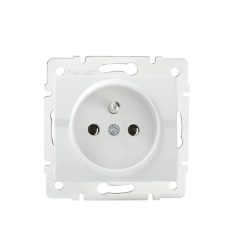  Kanlux 16A/250V AC, krémszínű, szimpla francia csatlakozóaljzat, LOGI – egy lámpa/csoport vezérléséhez