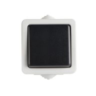   Kanlux 10AX, 250V, 72x72 mm, IP54 egypólusú kapcsoló, TEKNO – kültéri villanykapcsoló