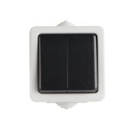   Kanlux 10A, 250V, 72x72 mm, IP54 keresztkapcsoló, TEKNO – kültéri villanykapcsoló