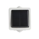 Kanlux 10AX, 250V, 72x72 mm, fekete, IP54 kétpólusú kapcsoló, TEKNO – kültéri villanykapcsoló