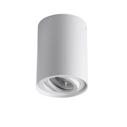   Kanlux 25 fokban állítható mennyezeti spot lámpatest GU10 foglalattal, Ø80 mm, henger alakú, fekete, alumínium, BORD XS