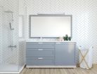 Kanlux 20W, 2300 lm, 4000K, 70x800 mm, fekete színű, alumínium házas por- és páramentes lámpatest, AKVO IP44
