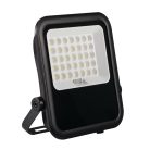 Kanlux 15W 2200 lm IP 65 4000K természetes fehér kültéri napelemes LED reflektor, FL SONE SLR - üveg búrával, 50 000 h élettartam, 5 óra működési idővel