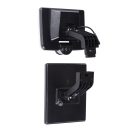 Kanlux 8W 800 lm IP 54 4000K fekete természetes fehér kültéri napelemes mozgásérzékelős LED reflektor, FL SOLNR SLR - 20 000 h élettartam