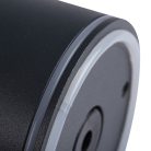 Kanlux kültéri mennyezeti spot lámpatest E27 foglalattal, IP 65, Ø96 mm, henger alakú, grafit, alumínium, AQILO