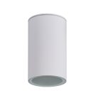 Kanlux kültéri mennyezeti spot lámpatest E14 foglalattal, IP 65, Ø96 mm, henger alakú, fehér, alumínium, AQILO