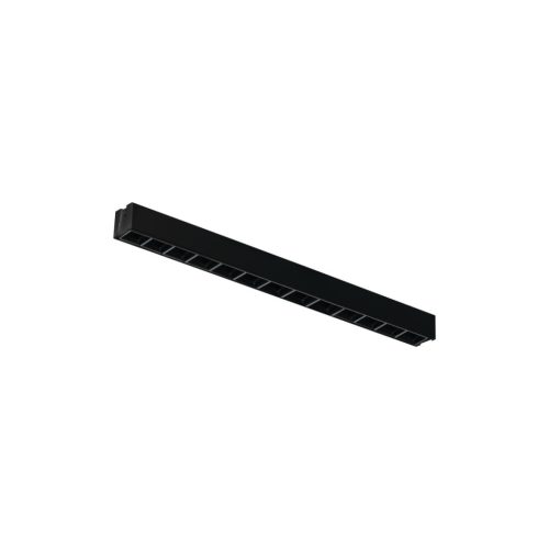 Kanlux 28W, 2900 lm, 3000K, 65x570 mm, fekete, acél-műanyag házas, meleg fehér lineáris LED lámpatest, HIERRO