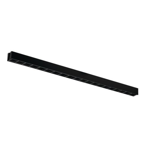 Kanlux 32W, 3550 lm, 3000K, 65x850 mm, fekete, acél-műanyag házas, meleg fehér lineáris LED lámpatest, HIERRO