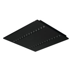   Kanlux 39W, 4800 lm, 3500K, fekete, fém házas, 595x595 mm, meleg fehér lineáris LED lámpatest, OFIS RST LED DALI P1 - 80°-os sugárzási szöggel