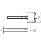 Kanlux KMCCB125 DIN DB18, elosztó kiegészítő KP-DB család, acél anyagból, 130x373 mm méretben - DIN sínre szerelhető tartozék