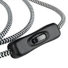 Kanlux E27, IP20, 380 mm, fekete, fém asztali lámpa, RAIBO