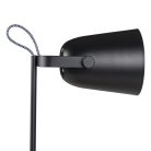 Kanlux E27, IP20, 380 mm, fekete, fém asztali lámpa, RAIBO
