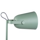 Kanlux E27, Ø120 mm, zöld, fém házas asztali lámpa, RAIBO