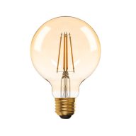  Kanlux XLED G95 7W, 725 lm, 2500K, 320°, E27, meleg fehér LED fényforrás - hagyományos izzó alakú, széles fényeloszlás