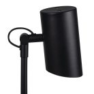 Kanlux állítható asztali lámpa, E14 foglalattal, Ø80 mm, fekete, acél, AGZAR E14