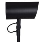 Kanlux állítható asztali lámpa, E14 foglalattal, Ø80 mm, fekete, acél, AGZAR E14
