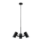 Kanlux állítható mennyezeti függő lámpa, 3XE14 foglalattal, 3XØ80 mm, fekete, acél, AGZAR C