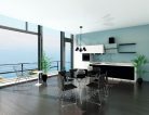 Kanlux állítható mennyezeti függő lámpa, 3XE14 foglalattal, 3XØ80 mm, fekete, acél, AGZAR C