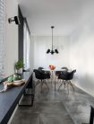 Kanlux állítható mennyezeti függő lámpa, 3XE14 foglalattal, 3XØ80 mm, fekete, acél, AGZAR C
