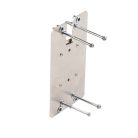 Kanlux KMCCB DIN ADAPTER UN1, elosztó kiegészítő KP-DB család, acél anyagból - TH35 DIN sínre szerelhető adapter