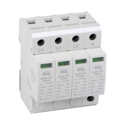   Kanlux, 275V, 50kA, IP20, beltéri, ITS KSPD-T1T2 275/200 3PN túlfeszültség korlátozó - T1+T2 (B+C) védelem