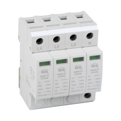   Kanlux 230V AC, T2 C osztályú, 3P+N, 160kA, túlfeszültség korlátozó, KSPD-T2 275/160 3P+N - villámcsapás elleni védelemhez