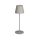 Kanlux 3,7V, 1,2W, 3000K, 165 lm, IP54, Ø110 mm, szürke, fém házas LED asztali lámpa, INITA LED - USB porton keresztül tölthető, vezeték nélküli