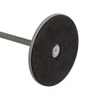 Kanlux 3,7V, 1,2W, 3000K, 165 lm, IP54, Ø110 mm, szürke, fém házas LED asztali lámpa, INITA LED - USB porton keresztül tölthető, vezeték nélküli