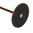 Kanlux 3,7V, 1,2W, 3000K, 165 lm, IP54, Ø110 mm, barna, fém házas LED asztali lámpa, INITA LED - USB porton keresztül tölthető, vezeték nélküli