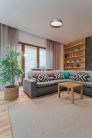 Kanlux 17,5W, 1450 lm, 3000K, Ø400 mm, szürke/arany színű, fém házas mennyezeti spot LED lámpatest, RIFA LED