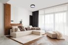 Kanlux 17,5W, 4000K, 1500 lm, Ø400 mm, fekete/fehér, fém házas, természetes fehér mennyezeti spot LED lámpatest, RIFA LED