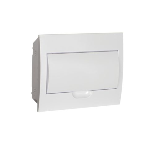 Kanlux, 63A, 230/400 AC, 12P, IP40, műanyag, fehér, ITS DB112F 1X12P/FMD-P elosztódoboz - 650°C, fali süllyesztett