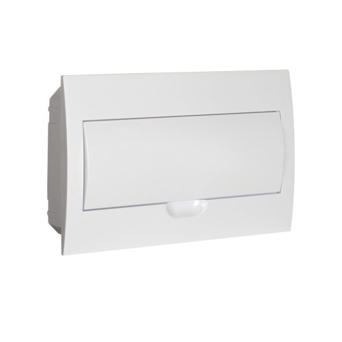 Kanlux, 63A, 230/400 AC, 18P, IP40, műanyag, fehér, ITS DB118F 1X18P/FMD-P elosztódoboz - 650°C, fali süllyesztett