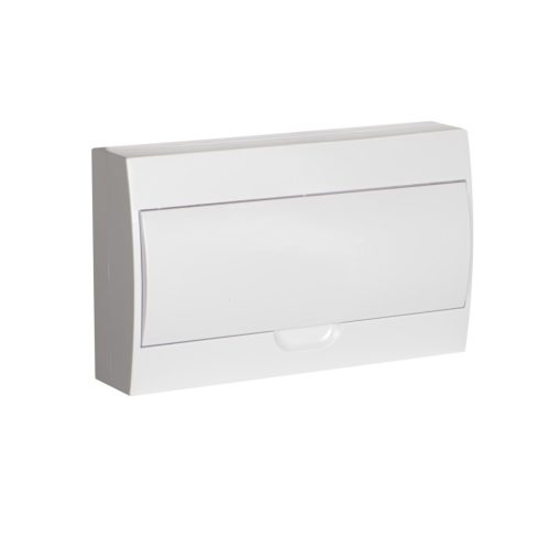 Kanlux, 63A, 230/400 AC, 18P, IP40, műanyag, fehér, ITS DB118S 1X18P/SMD-P elosztódoboz - 650°C, oldalfali