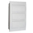 Kanlux, 63A, 230/400 AC, 3x12P, IP40, műanyag, fehér, ITS DB312F 3X12P/FMD-P elosztódoboz - 650°C, fali süllyesztett