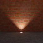 Kanlux GU10, IP67, IK10, 130x130 mm, IK10, rozsdamentes acél színű, alumínium házas járőfelületbe süllyesztett lámpatest, BERG AD - magas ütésvédelemmel