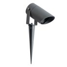 Kanlux állítható kerti lámpatest GU10 foglalattal, Ø60 mm, IP65, antracit, alumínium, GRIBLO 7 - talajba szúrható
