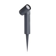   Kanlux kerti lámpatest GU10 foglalattal, 400 mm, IP54, antracit, alumínium, USTI SP