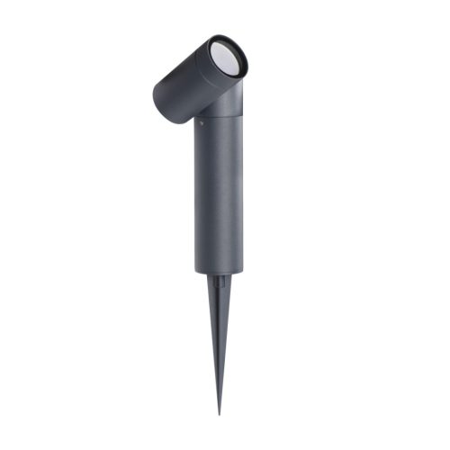Kanlux kerti lámpatest GU10 foglalattal, 400 mm, IP54, antracit, alumínium, USTI SP