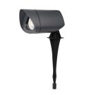 Kanlux kerti lámpatest GU10 foglalattal, 294 mm, IP44, antracit, alumínium, VORA