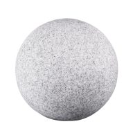   Kanlux E27, IP65, gránit, gömb alakú, Ø490 mm kerti lámpatest - szikla alakú