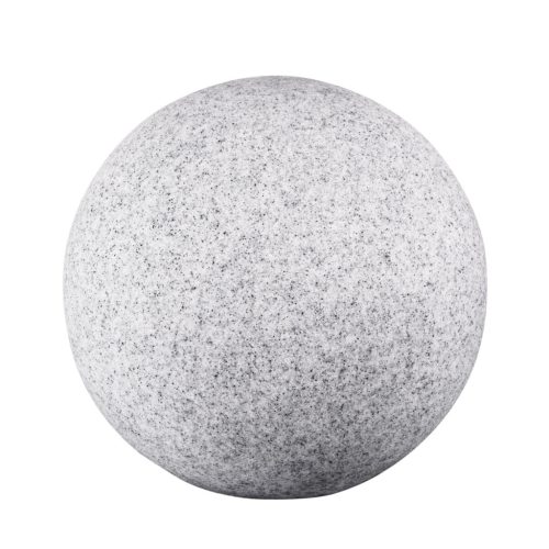 Kanlux E27, IP65, gránit, gömb alakú, Ø490 mm kerti lámpatest - szikla alakú