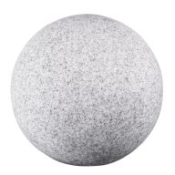   Kanlux E27, IP65, gránit, gömb alakú, Ø585 mm kerti lámpatest - szikla alakú