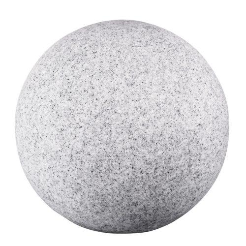 Kanlux E27, IP65, gránit, gömb alakú, Ø585 mm kerti lámpatest - szikla alakú