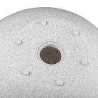 Kanlux E27, IP65, gránit, gömb alakú, Ø780 mm kerti lámpatest - szikla alakú