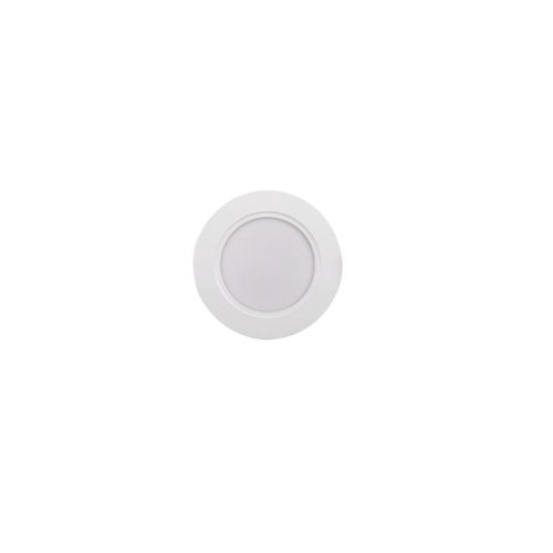 Kanlux süllyesztett lámpatest, 5W, 400 lm, Ø95 mm, 120°, 4000K, IP44/20, kerek, fehér, TAVO LED
