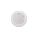 Kanlux süllyesztett lámpatest, 12W, 1250 lm, Ø145 mm, 120°, 4000K, IP44/20, kerek, fehér, TAVO LED