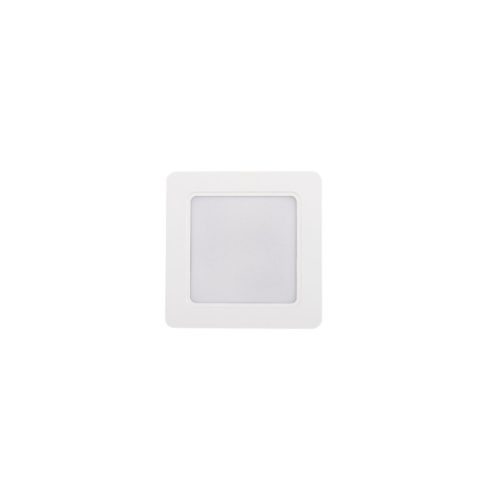 Kanlux süllyesztett lámpatest, 5W, 400 lm, 95x95 mm, 120°, 4000K, IP44/20, szögletes, fehér, TAVO LED